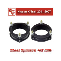 Проставки над стойками Nissan X-Trail 2001-2007 на 40 мм