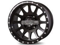 Диск литой PDW M2 17x8, 6x139.7, ET25, D100.1 черный матовый