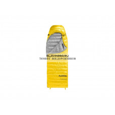 Мешок спальный Naturehike Ultralight CW400 M , 220х85 см, (правый) (ТК: +5C), желтый