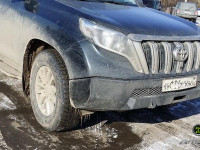 Силовой бампер передний АМЗ для Toyota Land Cruiser Prado 150 (серия Л)