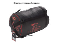 Мешок спальный BTrace Duvet (Правый, Серый/Синий), (ТК: 0C)