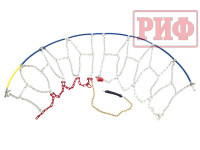 Цепи противоскольжения РИФ 4х4 (соты) 16 мм, 235/80R17, 235/85R16, 245/65R18, 245/75R17, 255/55R19, 255/60R18, 265/60R18, 265/65R17, 265/70R16, 275/60R17, 255/60R18 (к-т 2 шт.)