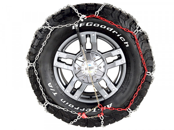 Цепи противоскольжения РИФ 4х4 (соты) 16 мм, 235/80R17, 235/85R16, 245/65R18, 245/75R17, 255/55R19, 255/60R18, 265/60R18, 265/65R17, 265/70R16, 275/60R17, 255/60R18 (к-т 2 шт.)