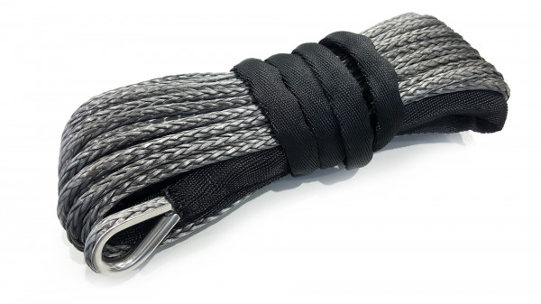 Трос для лебедки синтетический Dyneema 6 мм*25 метров