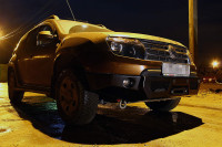 Передний силовой бампер АМЗ для Renault Duster