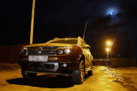 Передний силовой бампер АМЗ для Renault Duster